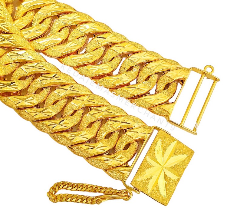 Merchant9 Rantai Tangan Kait 2 Pasir Star L:1.8CM (KLIP PETAK)