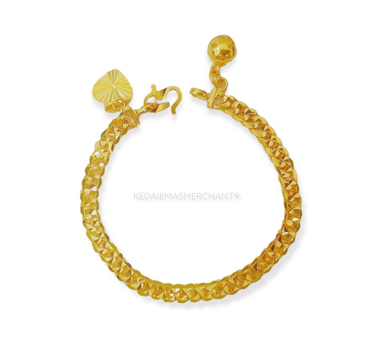 Merchant9 Rantai Tangan Benson Padu L:0.4CM