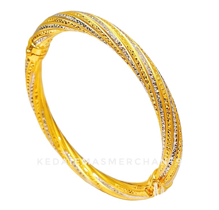 Merchant9 Gelang Twist Chrome STM L:0.5CM