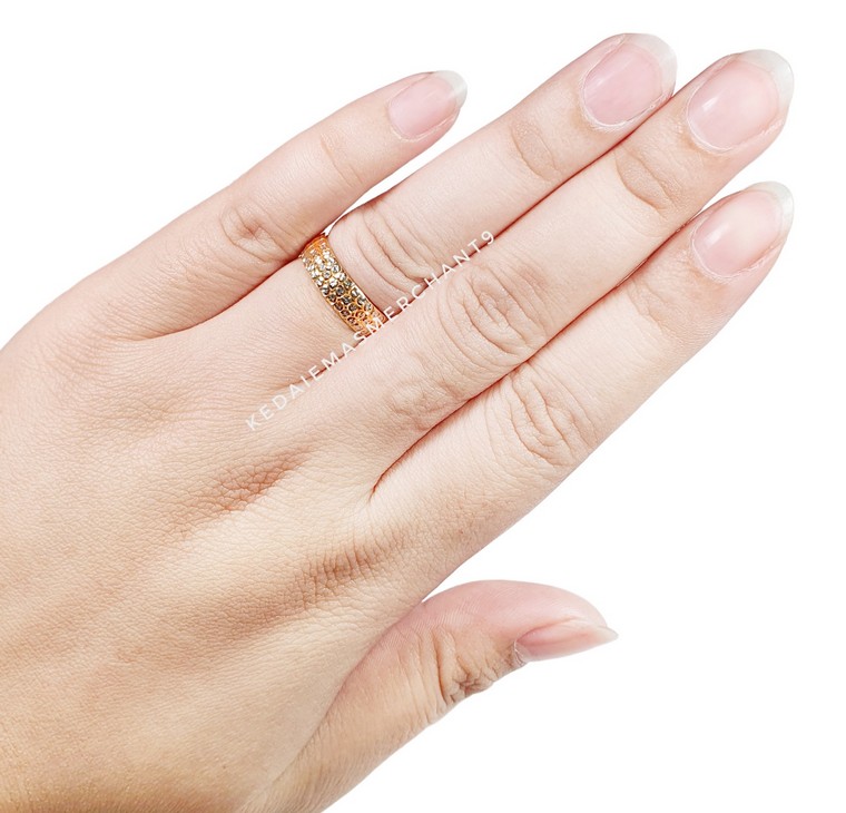Merchant9 Cincin Belah Rotan Scale Chrome STM L:0.5CM