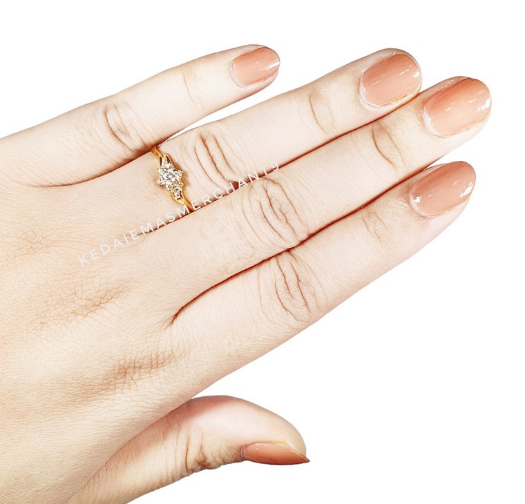 Merchant9 Cincin Emas Permata 6149