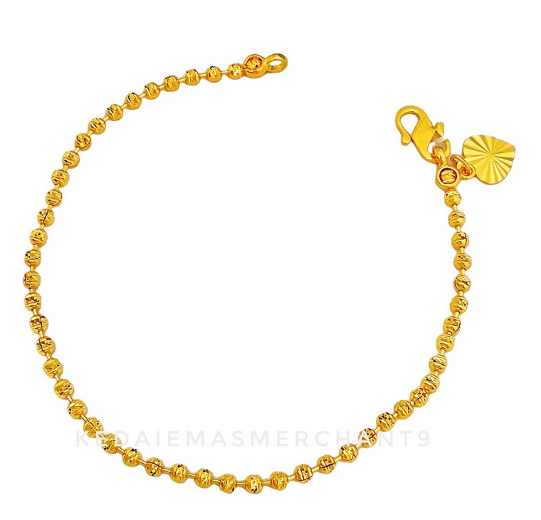 Merchant9 Rantai Tangan Biji Sawi L:0.2CM