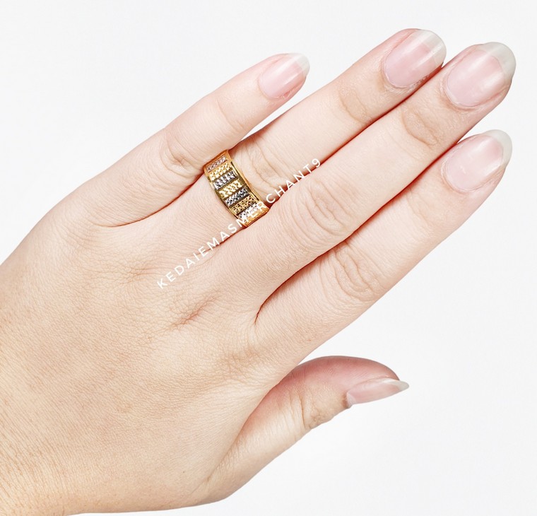 Merchant9 Cincin Emas Pulut Dakap L:0.8CM