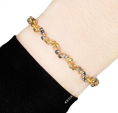 Merchant9 Rantai Tangan Anggur Chrome L:0.4CM