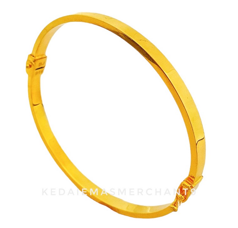 Merchant9 Gelang Plain Oval L:0.4CM