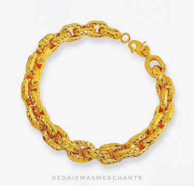 Merchant9 Rantai Tangan Sauh Dimensi L:0.8cm
