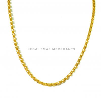 Merchant9 Rantai Leher Kendi L:0.3CM