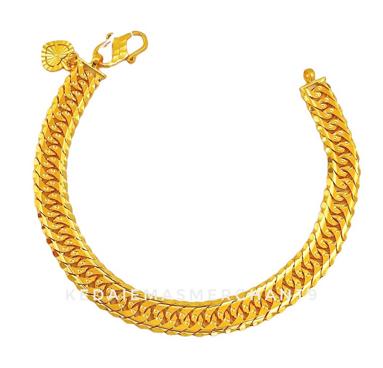 Merchant9 Rantai Tangan Puteri Padu Kait 2 L:0.55CM