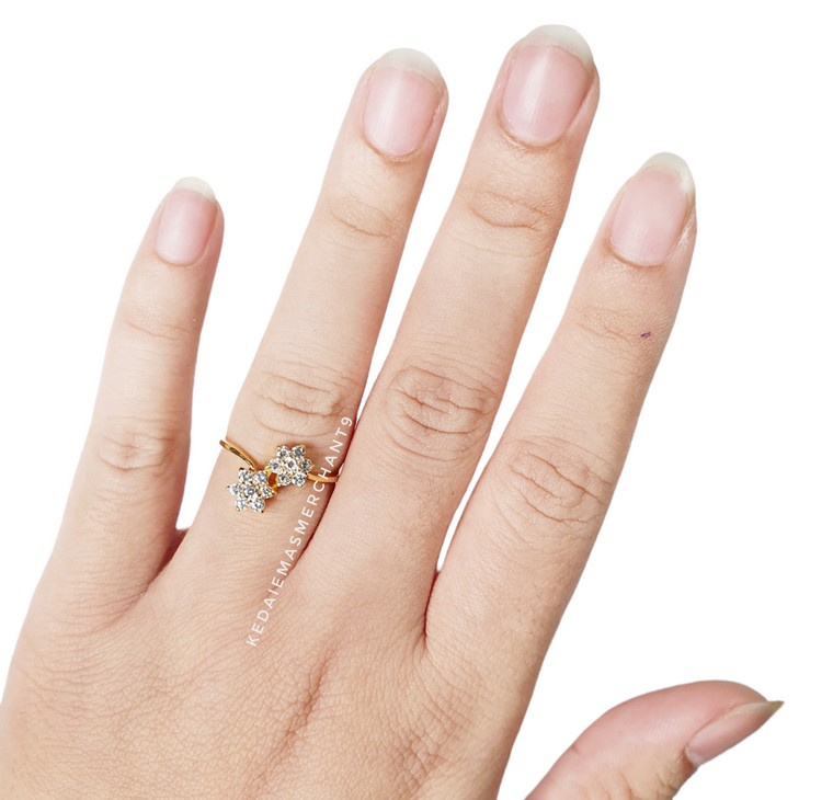 Merchant9 Cincin Emas Permata 6384