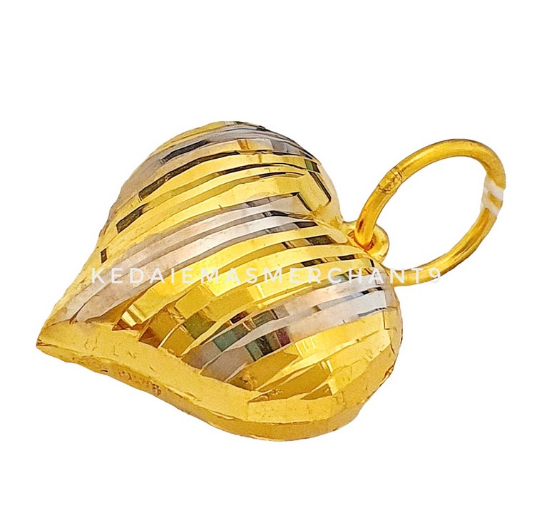 Merchant9 Loket Love Avatar Stripe Chrome L:1.9CM