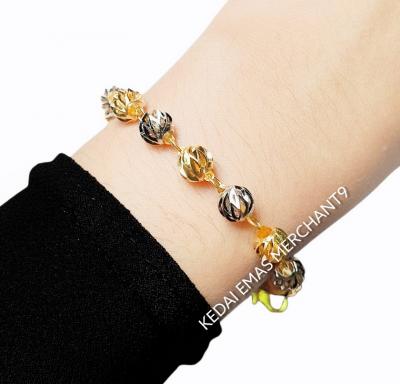 Merchant9 Rantai Tangan Candy Kerawang 2C L:0.6CM