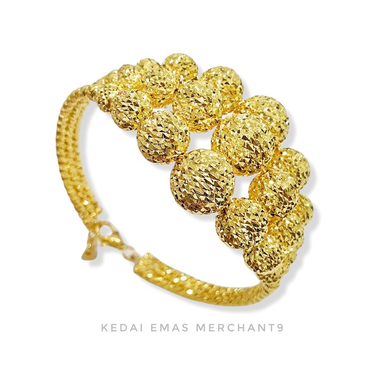 Merchant9 Gelang Bola Bola Italian 3 layer