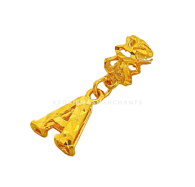 Merchant9 Charm Huruf A