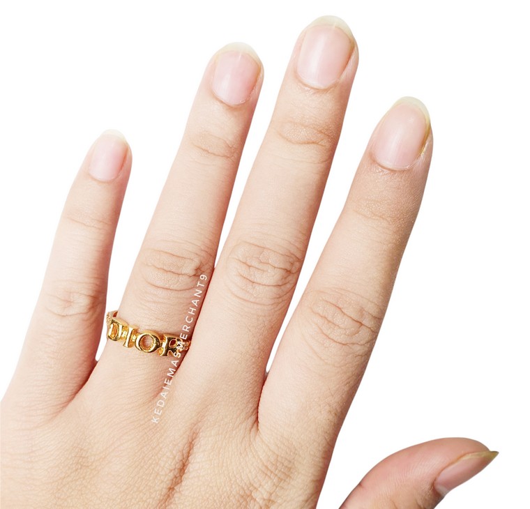 Merchant9 Cincin Emas DR POlish Permata