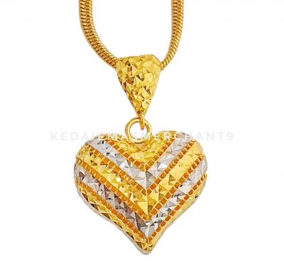 Merchant9 Loket Love Arrow Kerawang 2C L:1.9CM