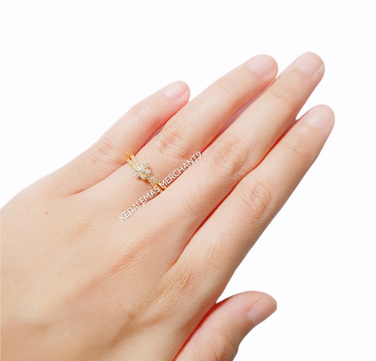 Merchant9 Cincin Emas Permata 6159