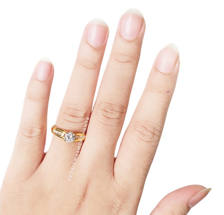 Merchant9 Cincin Emas Permata 6251