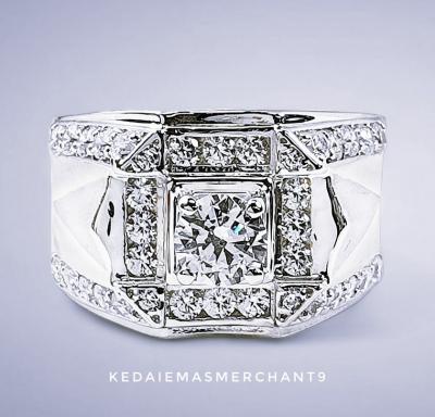 Merchant9 Cincin Perak Batu Putih Armada
