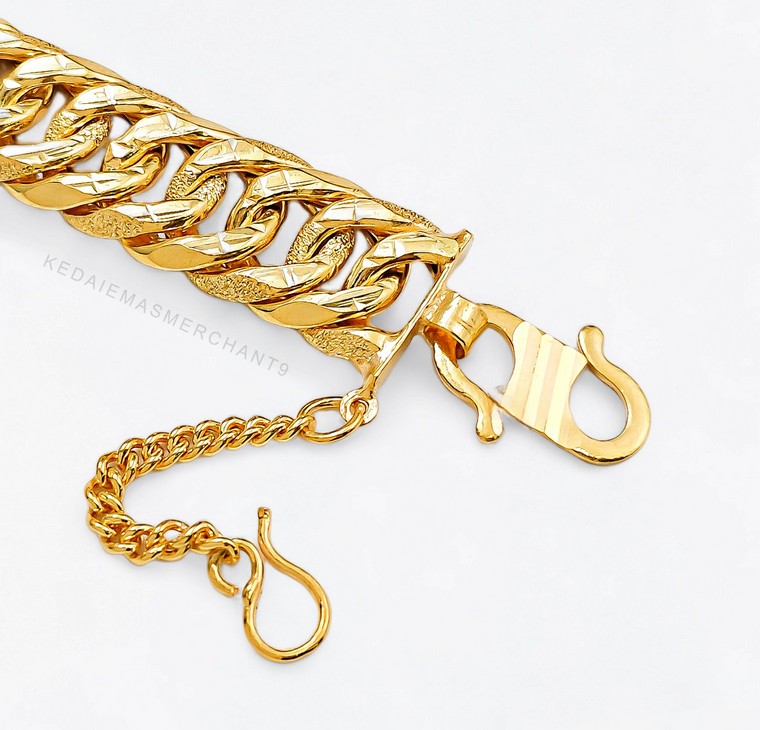 Merchant9 Rantai Tangan Dunhill Kait 2 L:1CM