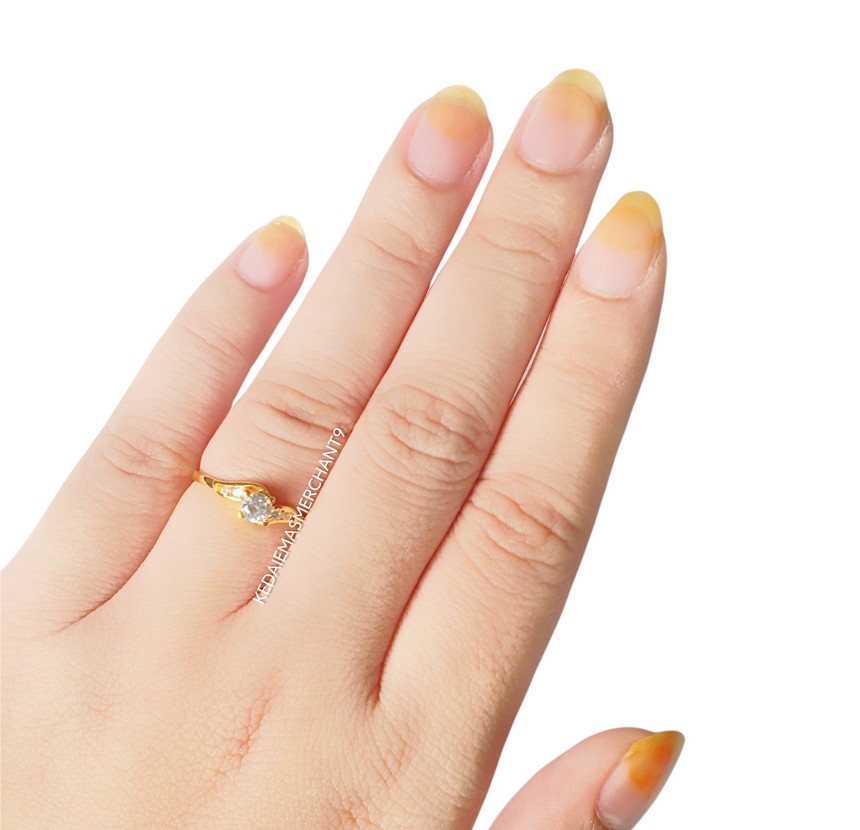Merchant9 Cincin Emas Permata 6068