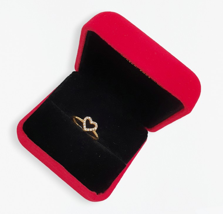 Merchant9 Cincin Emas Love Permata