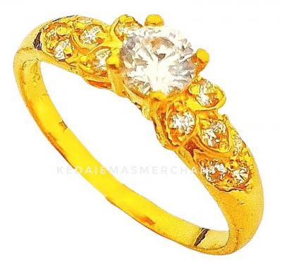 Merchant9 Cincin Emas Permata 6525