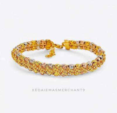 Merchant9 Gelang Italian Eternity Boba Dimensi 3C L:0.6cm