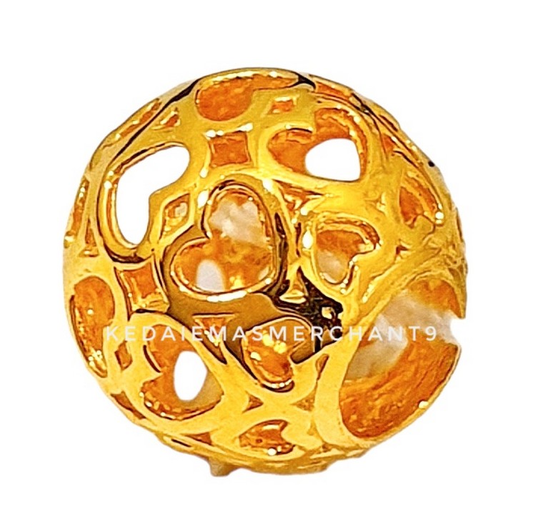 Merchant9 Beads Spacer Love