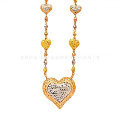 Merchant9 Rantai Leher Belut Choker Love 3C