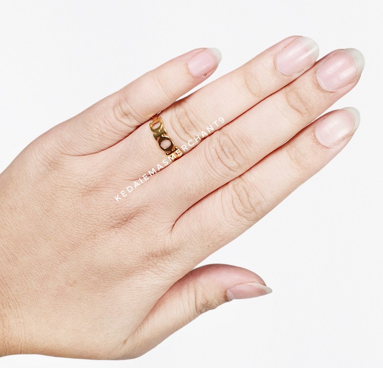 Merchant9 Cincin Emas DR S