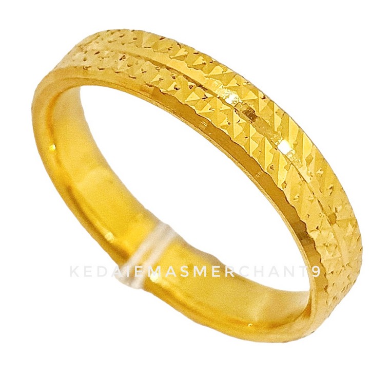 Cincin Belah Rotan Dimensi 2 Layer