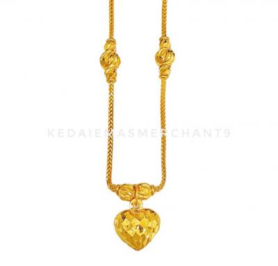 Merchant9 Rantai Leher Choker Mesin Box Bola Love Mozaic