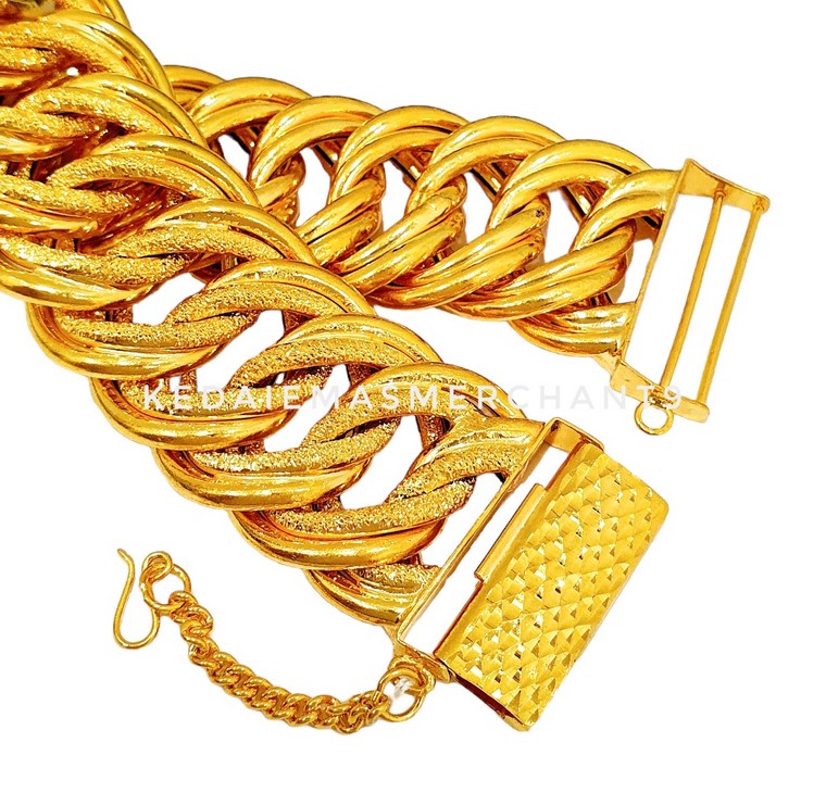 Merchant9 Rantai Tangan Coco Kait Pasir L:2.3CM Klip Petak