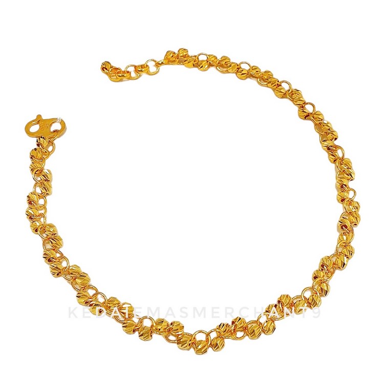 Merchant9 Rantai Tangan Anggur L:0.4cm