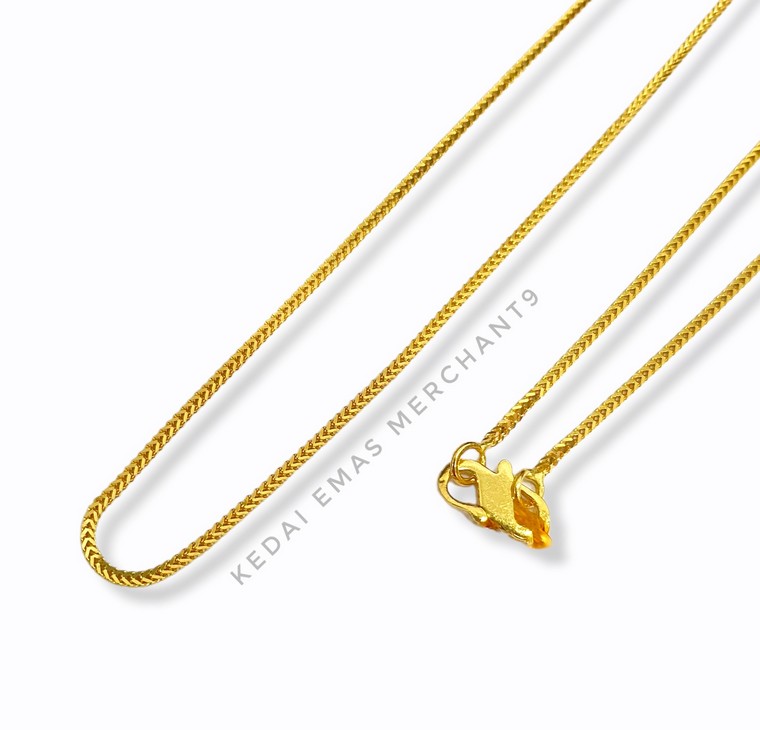 Merchant9 Rantai Leher Mesin Box Padu L:0.1CM
