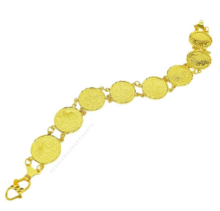 Merchant9 Rantai Tangan Syiling L:1.45CM
