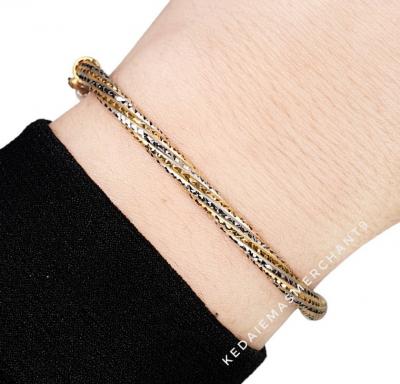 Merchant9 Gelang Twist Chrome L:0.35CM