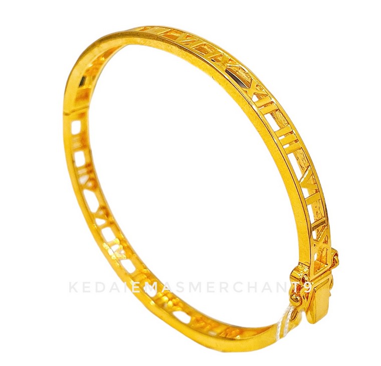 Merchant9 Gelang Roman Oval L:0.45CM