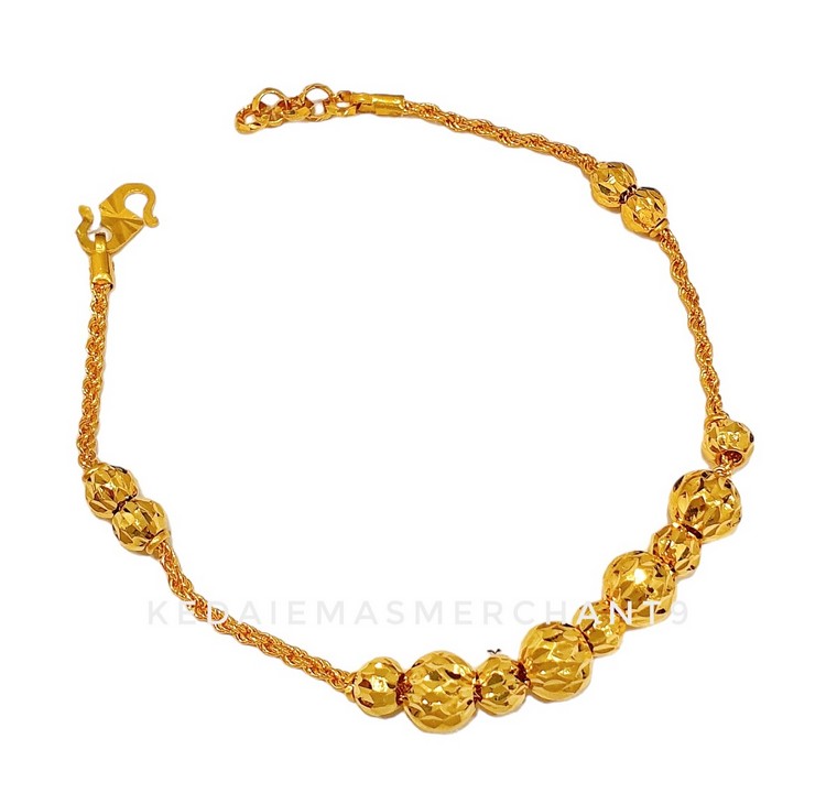 Merchant9 Rantai Tangan Choker Pintal Candy Dimensi II