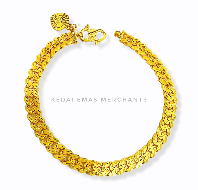 Merchant9 Rantai Tangan Puteri Padu L:0.55CM