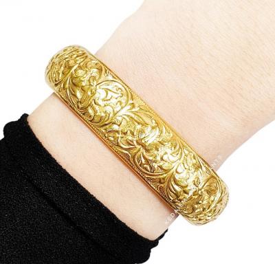 Merchant9 Gelang Klasik Mahsuri Mekar L:1.5CM