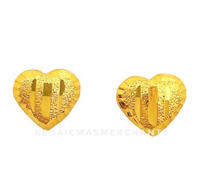 Merchant9 Subang Skrew Love Stripe Pasir L:0.6CM