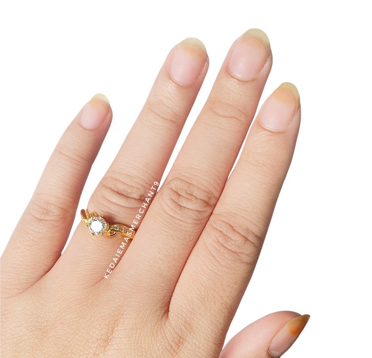 Merchant9 Cincin Emas Permata 6008