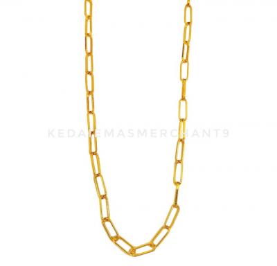 Merchant9 Rantai Leher Paperclip L:0.3CM
