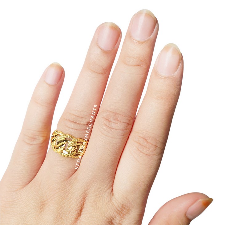 Merchant9 Cincin Emas Coco Pasir