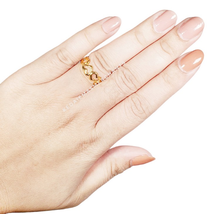 Merchant9 Cincin Emas Love FULL