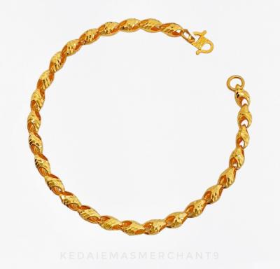 Merchant9 Rantai Tangan siput L:0.4cm