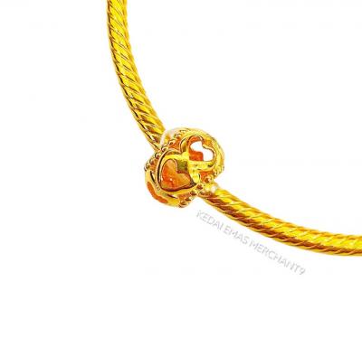 Merchant9 Beads Spacer Love Wheel
