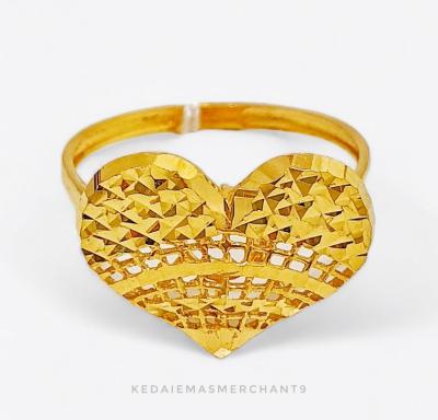 Merchant9 Cincin Emas Love Dimensi Net