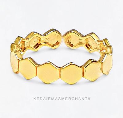 Merchant9 Cincin Emas Honeycomb Polish